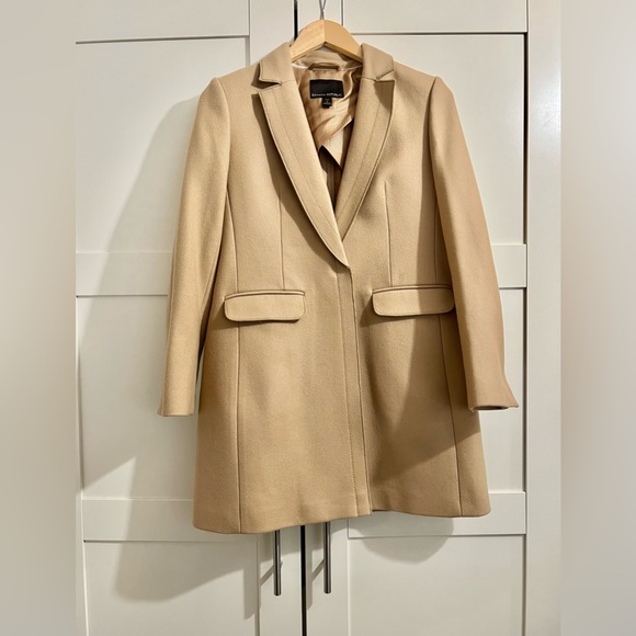 Banana Republic Melton Wool Coat - 2 Petite - Picture 2 of 3